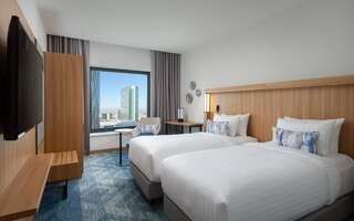 Отель Courtyard by Marriott Bucharest Floreasca Бухарест Стандартный двухместный номер с 2 отдельными/односпальными кроватями-3